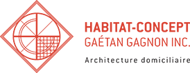 Logo Habitat conception Gaétan Gagnon inc.